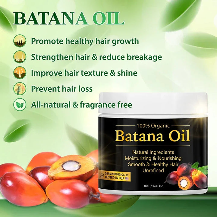 Raw Batana Oil for Hair Growth Organic Batana Oil  Moisturizer And Repair