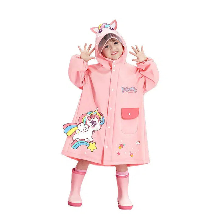 Waterproof Kids Raincoat Kindergarten Cartoon Suit-Suit-Bennys Beauty World