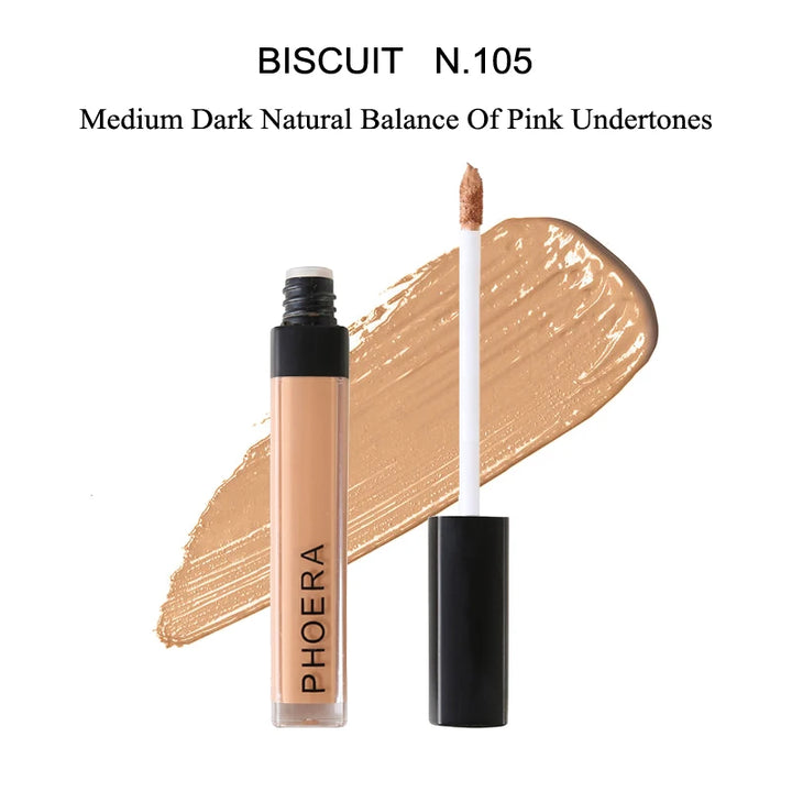 PHOERA 30ml Liquid Foundation Set Oil-control Concealer