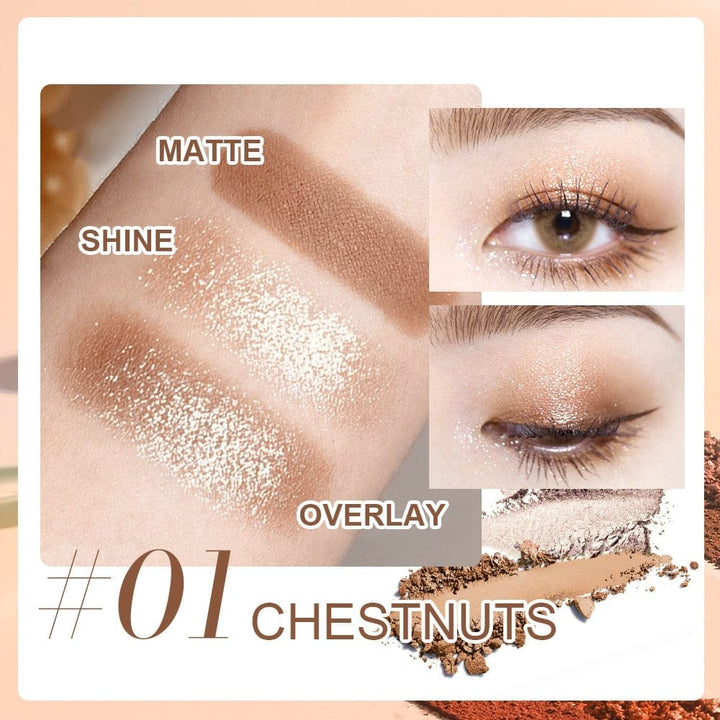SACE LADY Two-color Eye Shadow Glitter Palette BENNYS