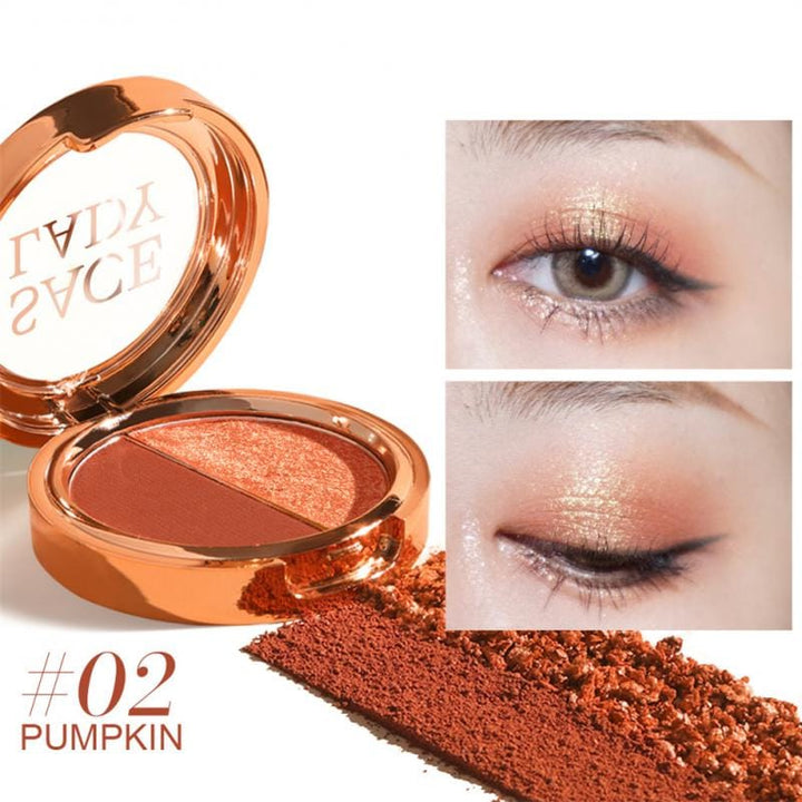 SACE LADY Two-color Eye Shadow Glitter Palette BENNYS