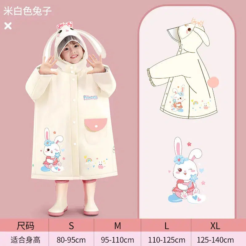 Waterproof Kids Raincoat Kindergarten Cartoon Suit-Suit-Bennys Beauty World