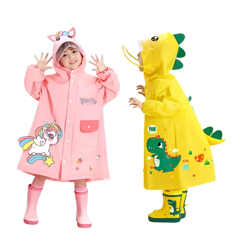 Waterproof Kids Raincoat Kindergarten Cartoon Suit-Suit-Bennys Beauty World