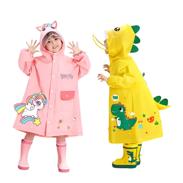 Waterproof Kids Raincoat Kindergarten Cartoon Suit-Suit-Bennys Beauty World