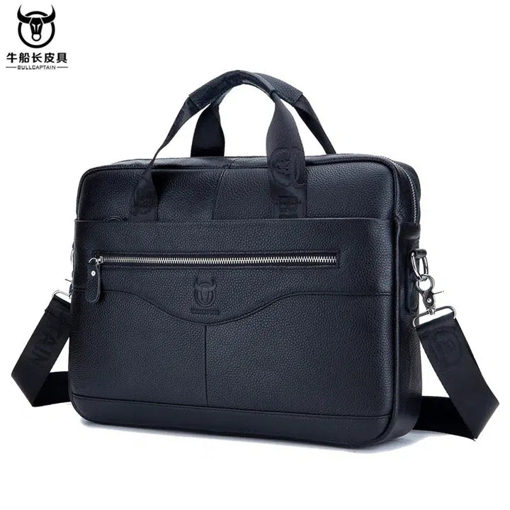 Mens Leather Laptop Bag's Men's Briefcase Office Business Handbag-bag-Bennys Beauty World