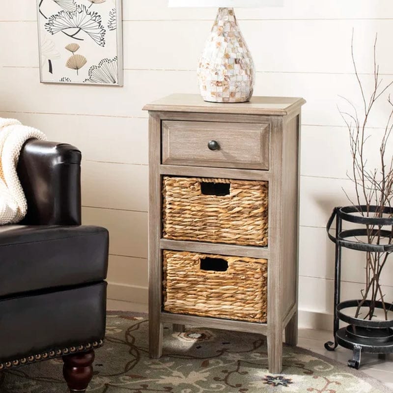 Santa Cruz End Table with Storage BENNYS