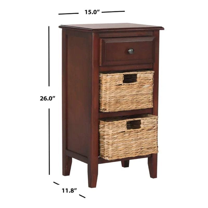 Santa Cruz End Table with Storage BENNYS