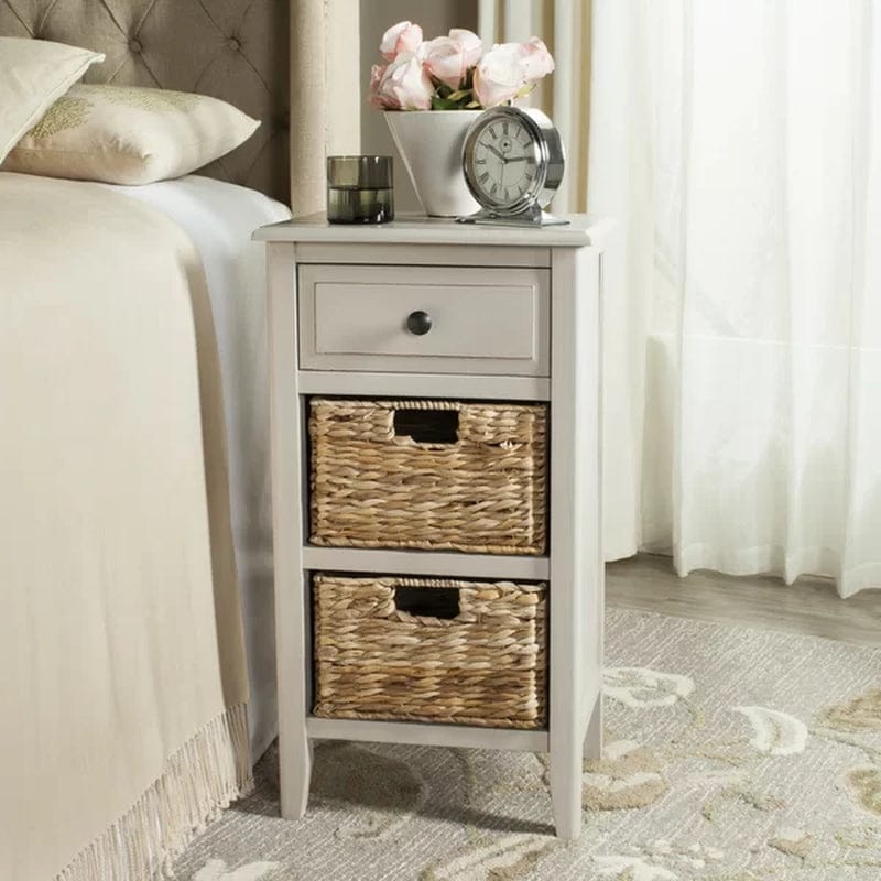 Santa Cruz End Table with Storage BENNYS