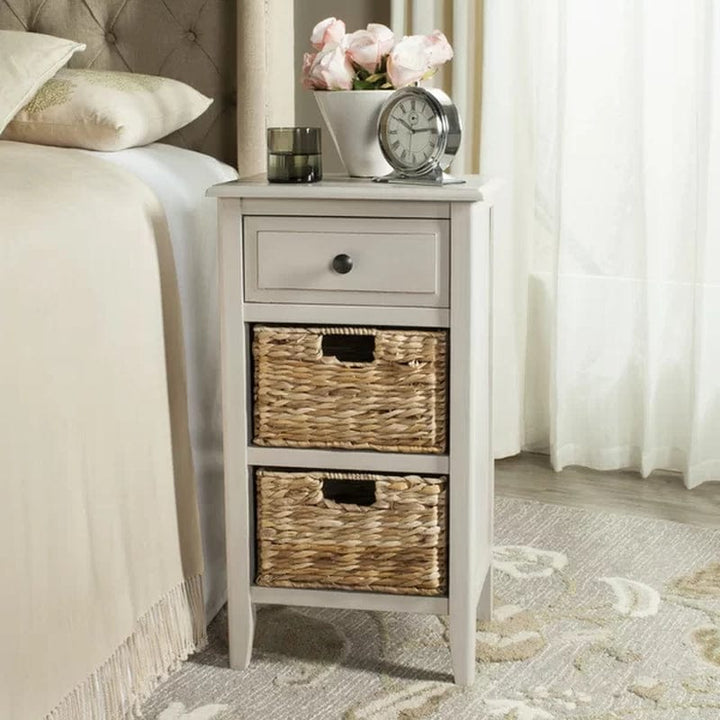 Santa Cruz End Table with Storage BENNYS