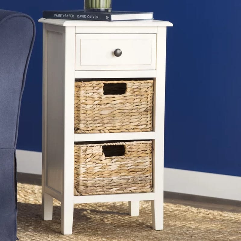 Santa Cruz End Table with Storage BENNYS