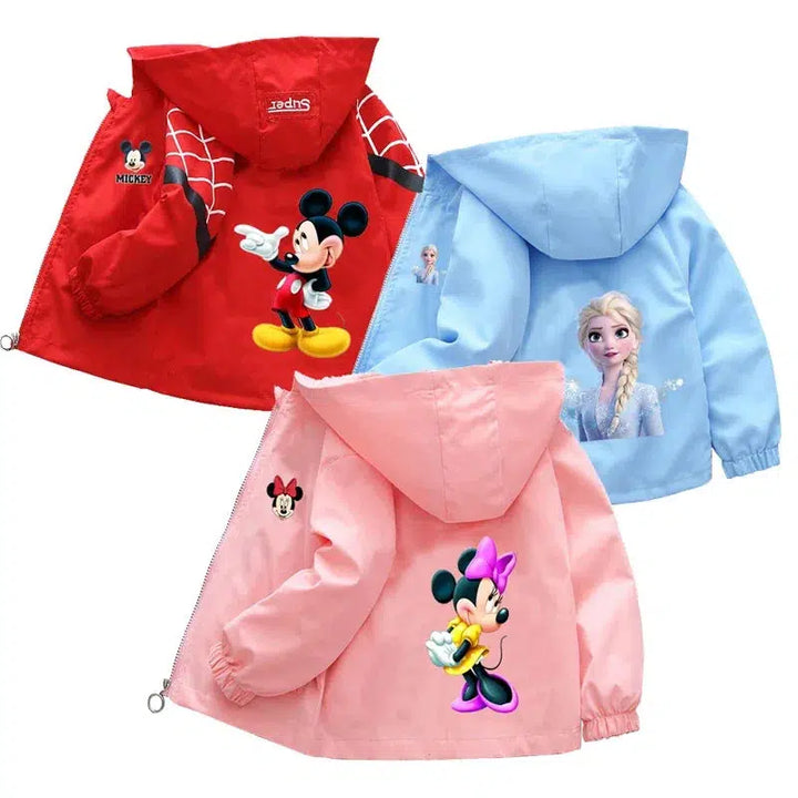 Kids Toddler With Hooded Collar Long Sleeve Casual Clothing-Jacket-Bennys Beauty World