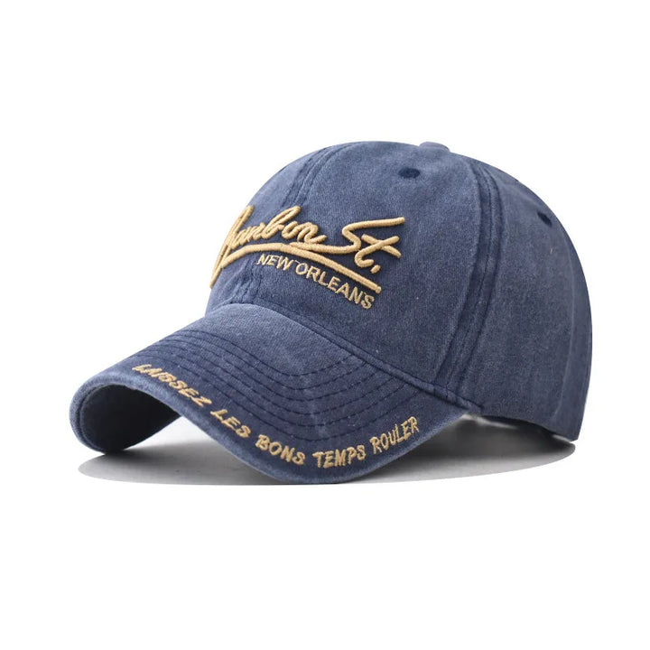 Fashion Big Letters Embroidery Baseball Cap for Women