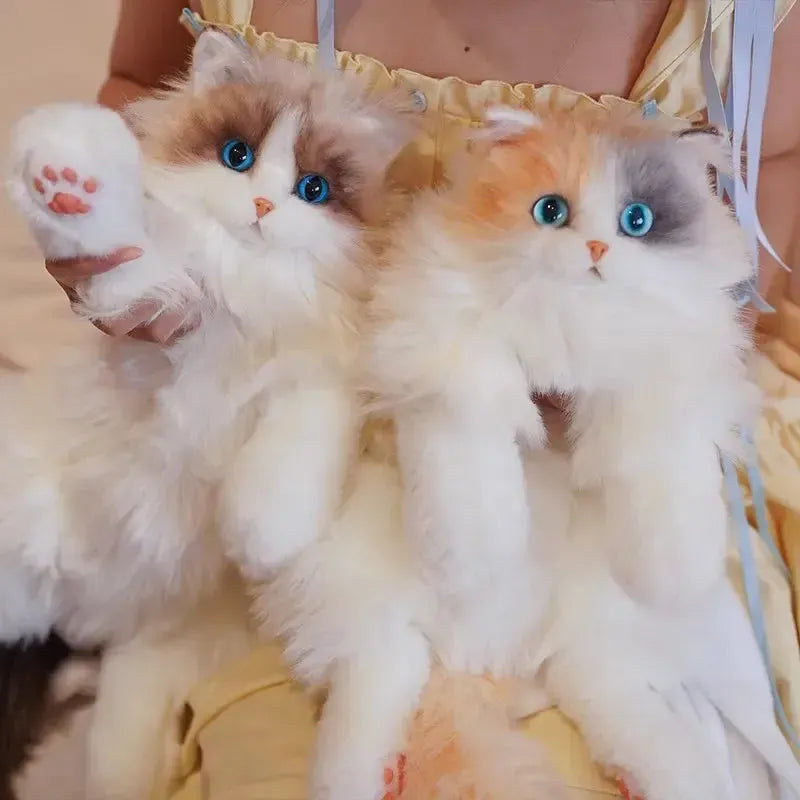 Super Realistic Three Flower Cat Backpack-Bag-Bennys Beauty World