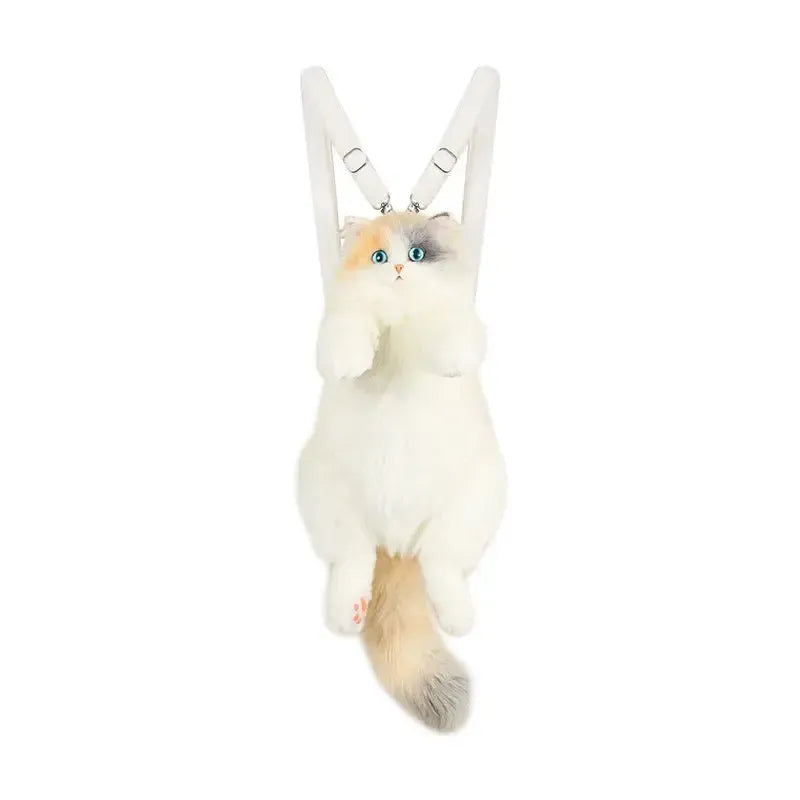 Super Realistic Three Flower Cat Backpack-Bag-Bennys Beauty World