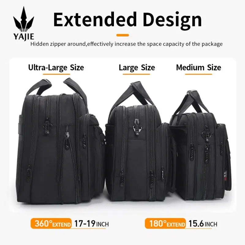 Large Capacity Briefcase Bag Men Business Bag-bag-Bennys Beauty World
