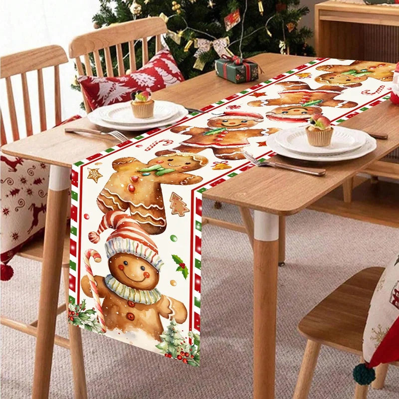 Christmas Snowflakes Table Runner Christmas Decorations