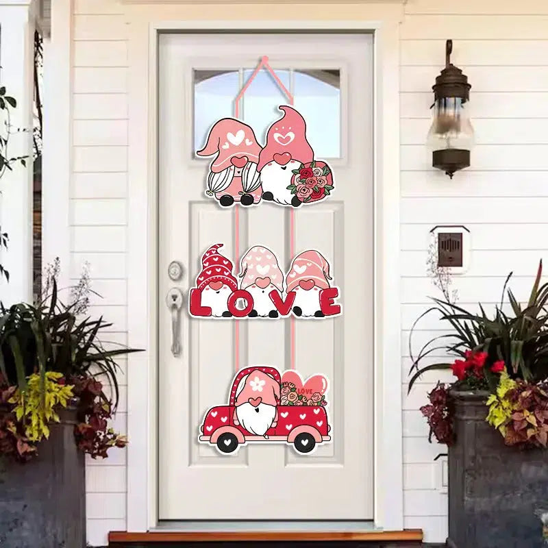 Valentine's Day Love Heart Door Signage