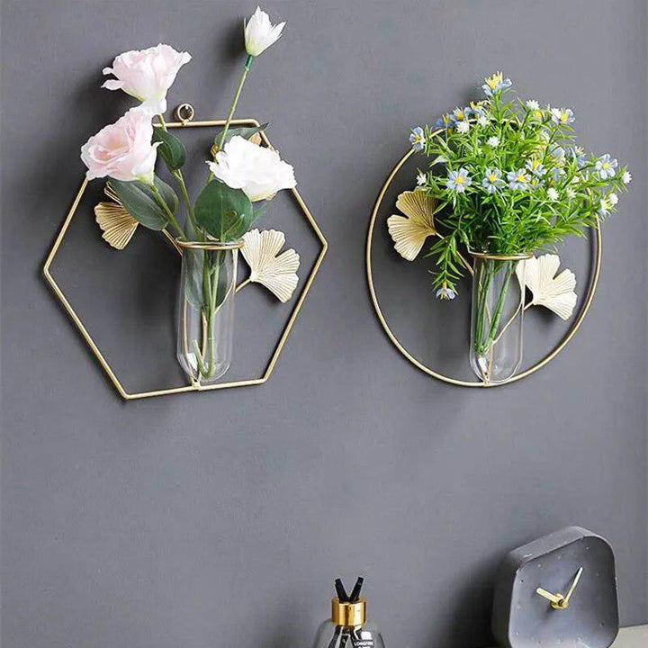 Vases For Flowers Hanging Flower Pot Wall Planter Pot Flowerpot Balcony Home Decor Vase Wall Hydroponic Vase Wall Hanging ваза-Arlik interiors