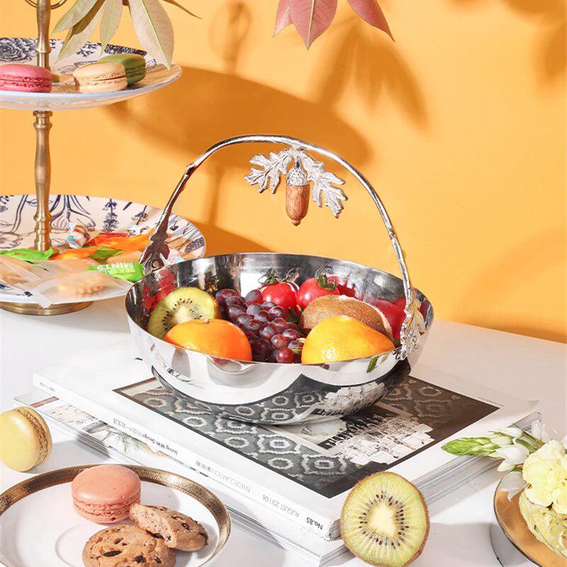Stainless Steel Fruit Plates-Bowl-Arlik interiors