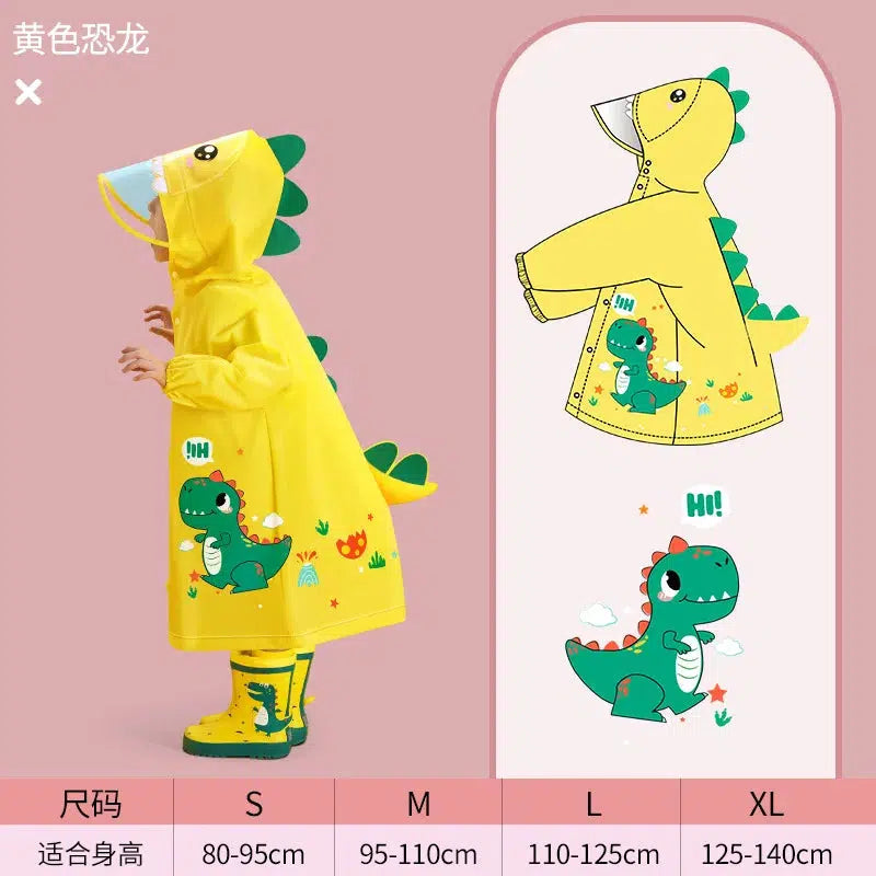 Waterproof Kids Raincoat Kindergarten Cartoon Suit-Suit-Bennys Beauty World