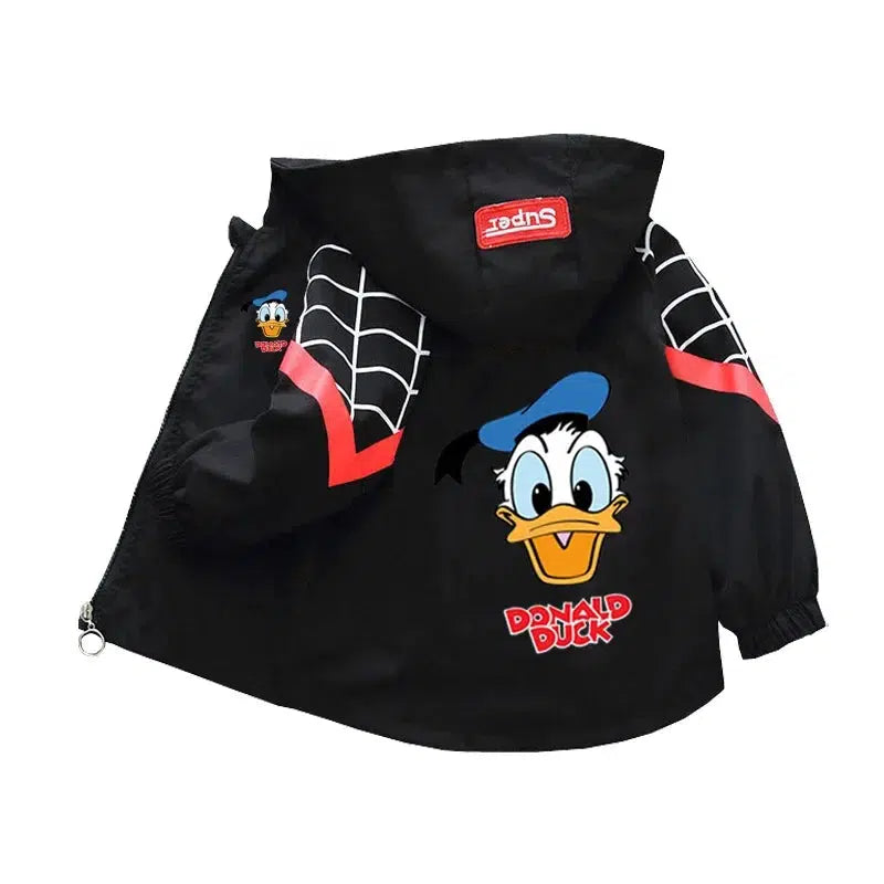 Kids Toddler With Hooded Collar Long Sleeve Casual Clothing-Jacket-Bennys Beauty World