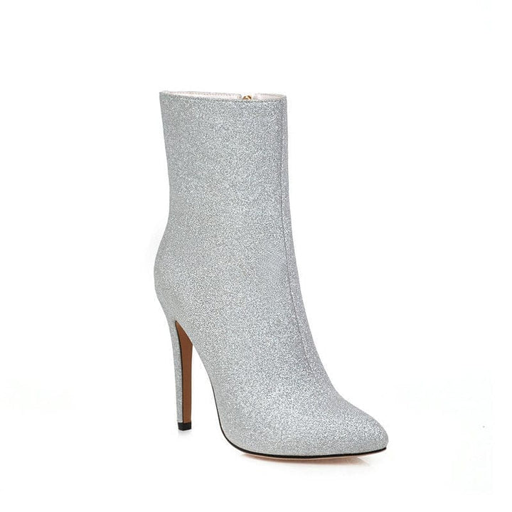Sequined side zip stilettos BENNYS
