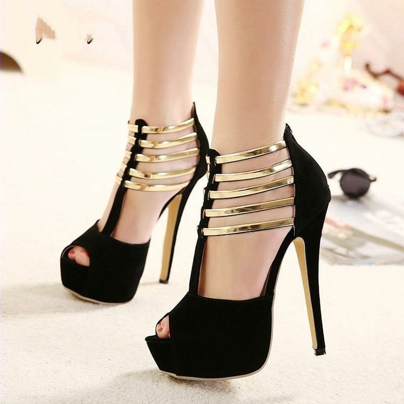 New high hot sale heels shoes