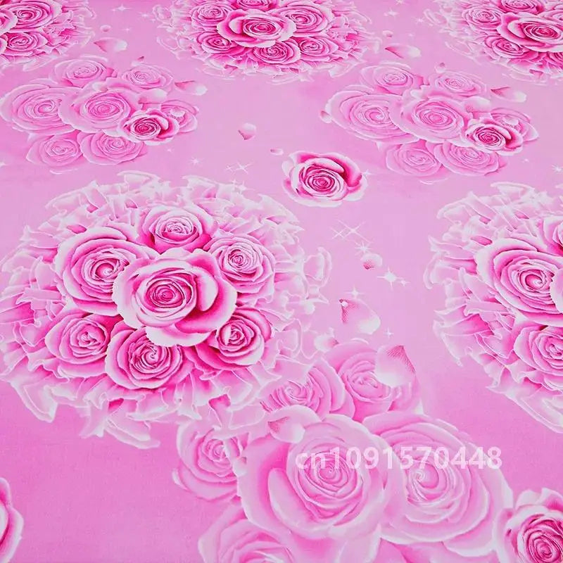 1PC Printed Bedding Set Soft Bed Skirt Bedspread Full Twin Queen King Size Bed Sheet