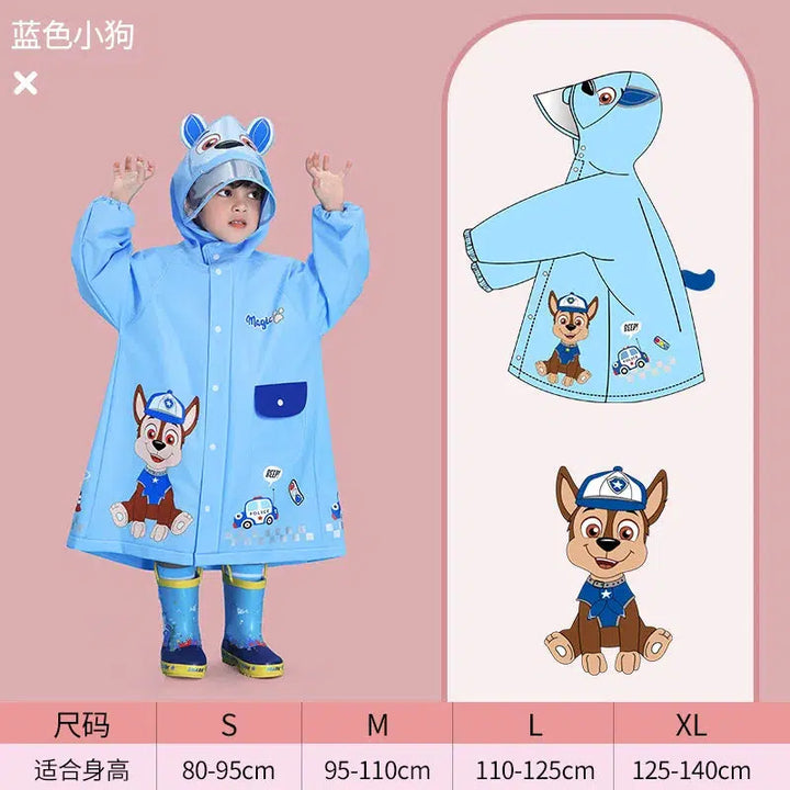 Waterproof Kids Raincoat Kindergarten Cartoon Suit-Suit-Bennys Beauty World