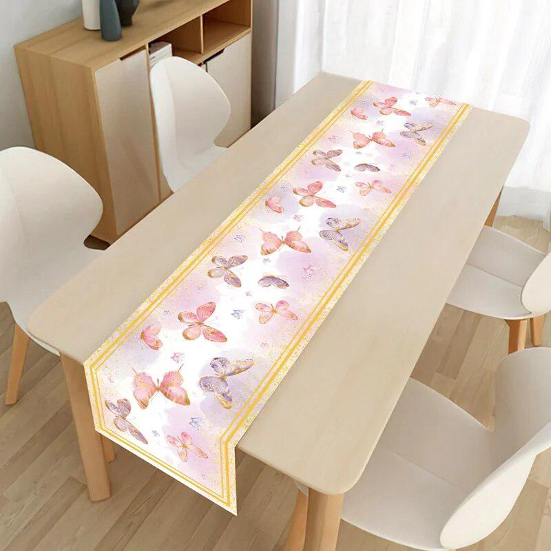 Polyester Table Runner Party Decoration-Table Runner-Arlik interiors