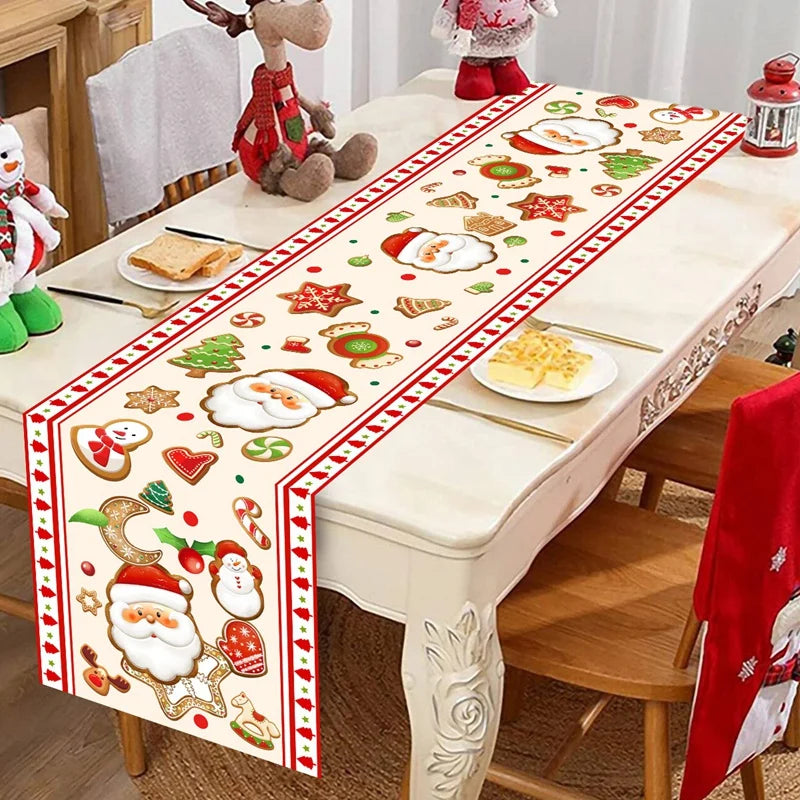 Christmas Snowflakes Table Runner Christmas Decorations