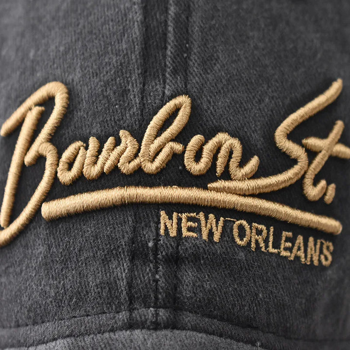 Fashion Big Letters Embroidery Baseball Cap for Women