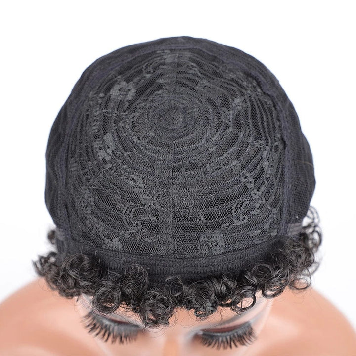 Short Afro Curly Synthetic Hair Wigs for Women BENNYS