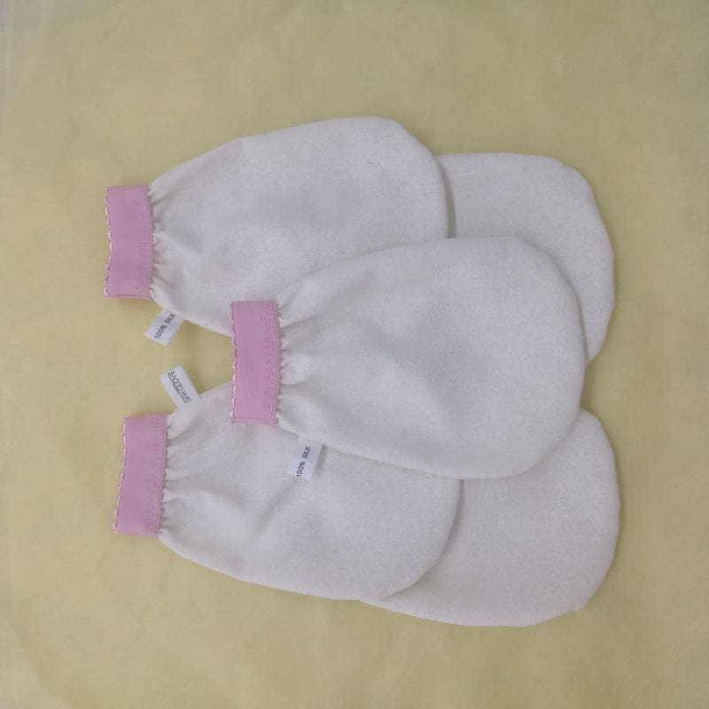 Silk exfoliating beauty scrubbing gloves BENNYS