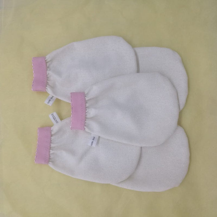 Silk exfoliating beauty scrubbing gloves BENNYS
