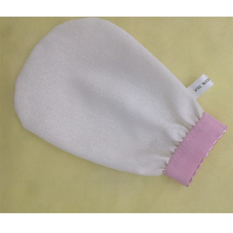 Silk exfoliating beauty scrubbing gloves BENNYS