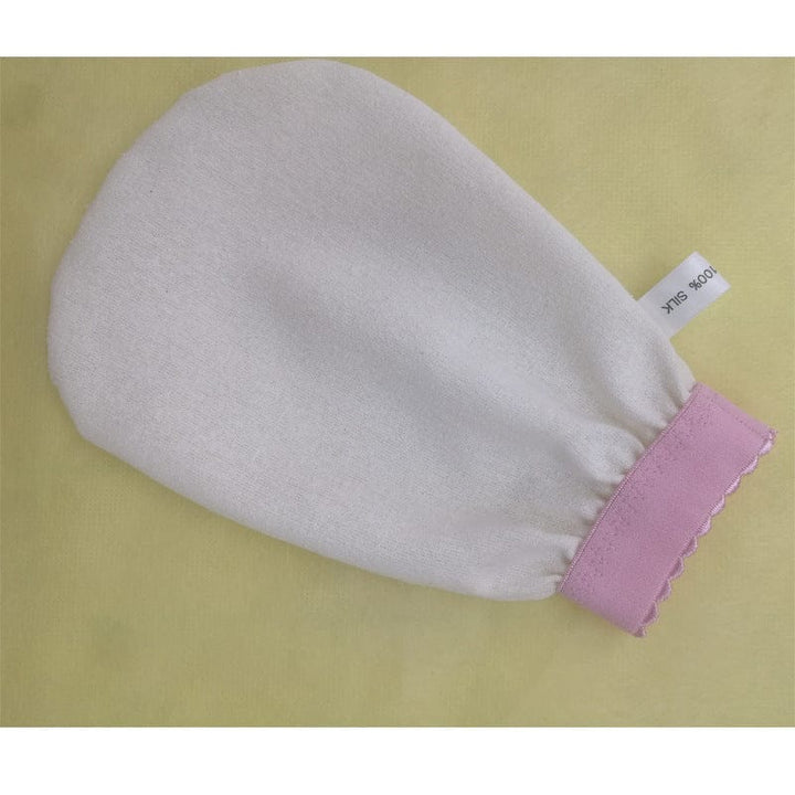 Silk exfoliating beauty scrubbing gloves BENNYS