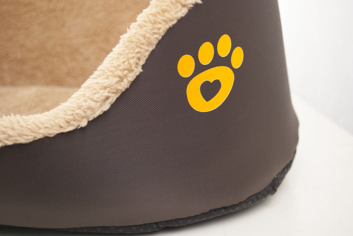 Soft Warm Wool Dog Bed Round Shape Pet Sofa BENNYS