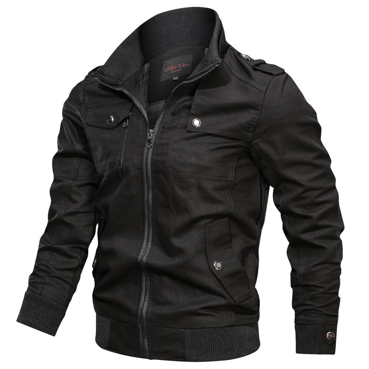 Solid color jacket stand collar jacket men BENNYS