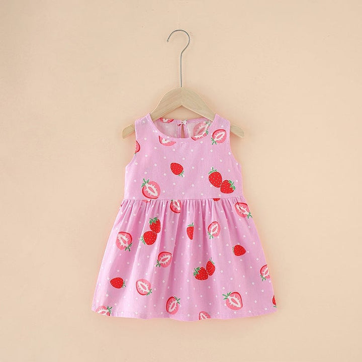Spring And Summer New Girls' Dresses Pure Cotton BENNYS