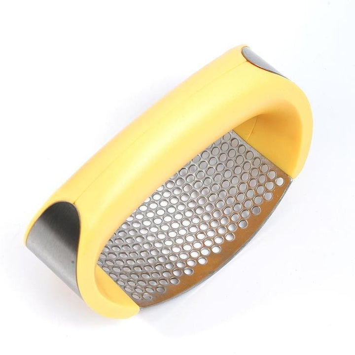 Stainless Steel Garlic Masher Garlic Press Household Manual Curve Fruit Vegetable Tools Kitchen Gadgets BENNYS