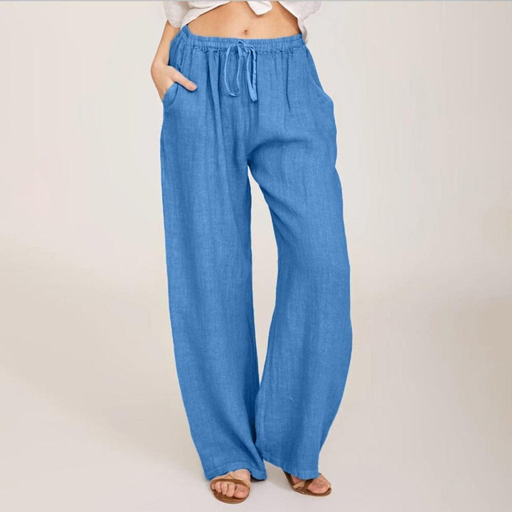 Summer Fashion Pants Plus Size 3xl Women Casual Solid Cotton Pants BENNYS