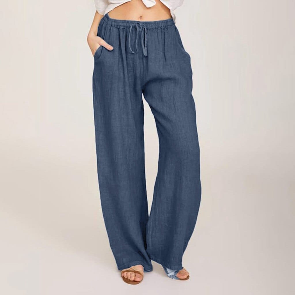Summer Fashion Pants Plus Size 3xl Women Casual Solid Cotton Pants BENNYS