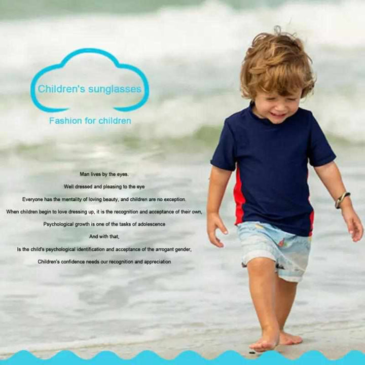 Summer Kids Outdoor Unisex Round Sunglasses BENNYS