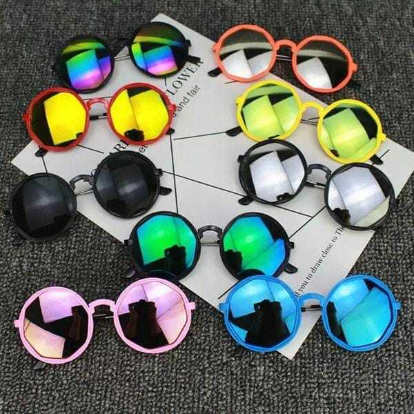 Summer Kids Outdoor Unisex Round Sunglasses BENNYS