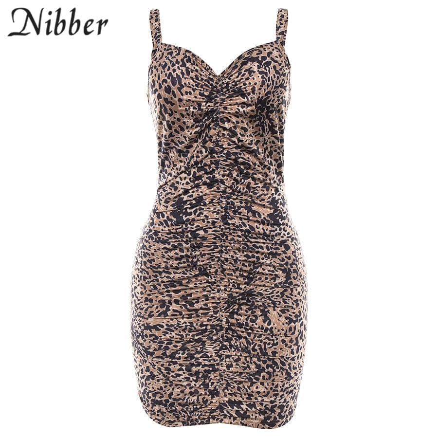 Summer Sexy Leopard Body-con Mini Dress BENNYS