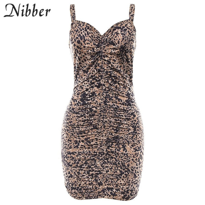 Summer Sexy Leopard Body-con Mini Dress BENNYS