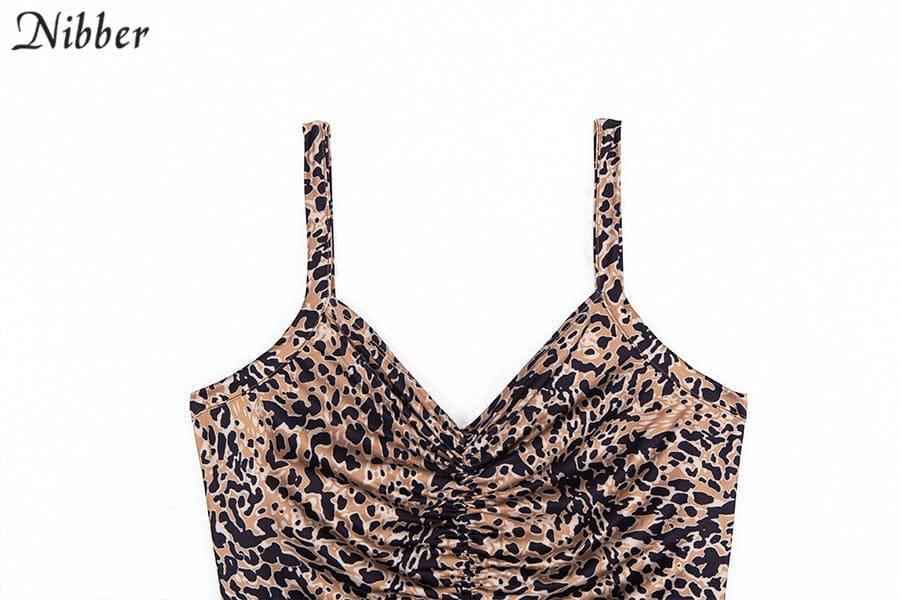 Summer Sexy Leopard Body-con Mini Dress BENNYS