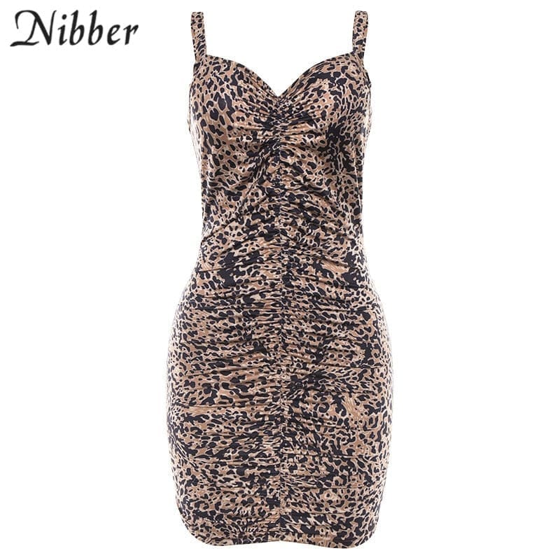 Summer Sexy Leopard Body-con Mini Dress BENNYS