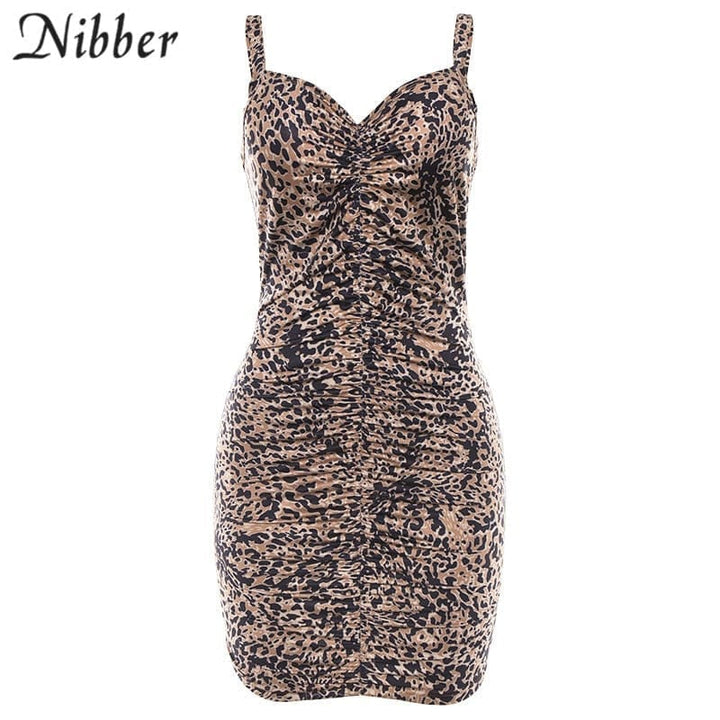 Summer Sexy Leopard Body-con Mini Dress BENNYS